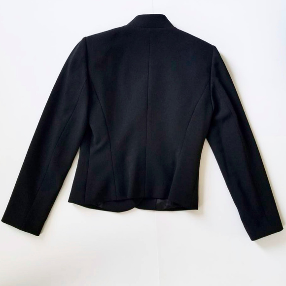 SOLD || Tahari || Black Blazer with Gold Buttons - Picture 5 of 5
